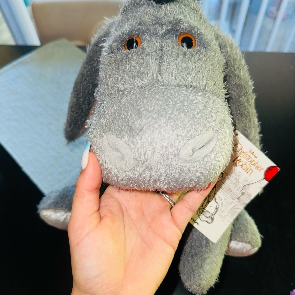 Disney Store Christopher Robin Live Action Eeyore 14” Plush RARE